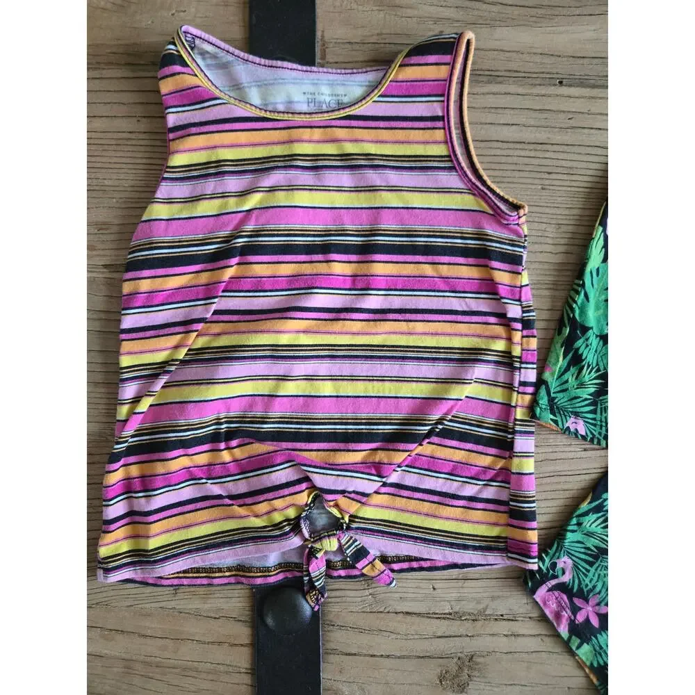 Children's Place Tee Shirt and Summer Tops and Outfit Bundle sz 5T
